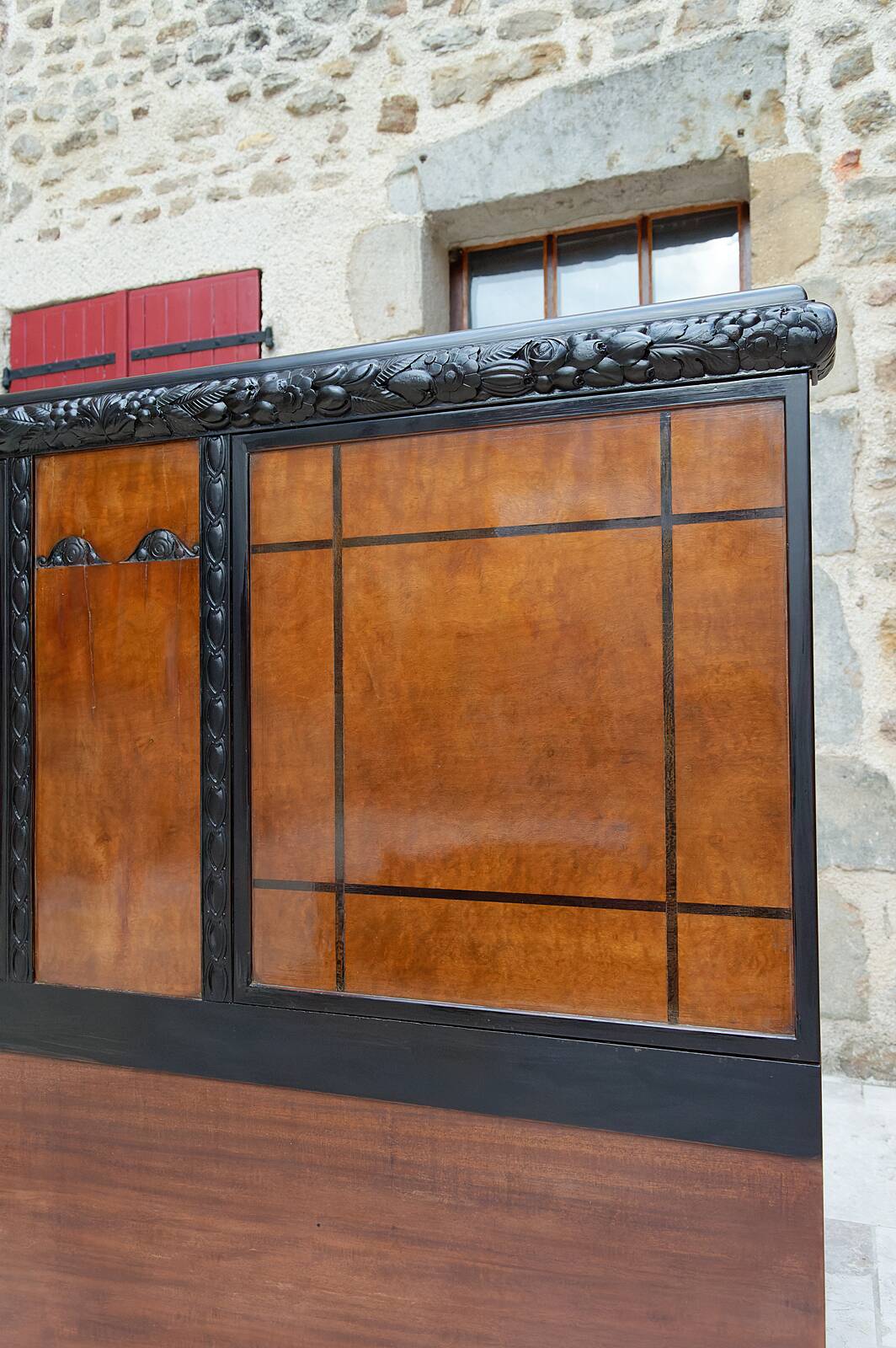 Lit double Art Déco, France, Circa 1920