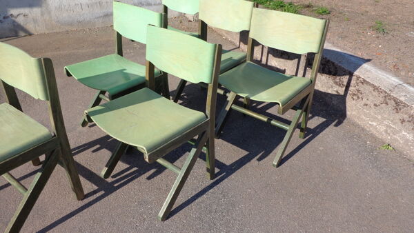 Set de 6 chaises Baumann vintage
