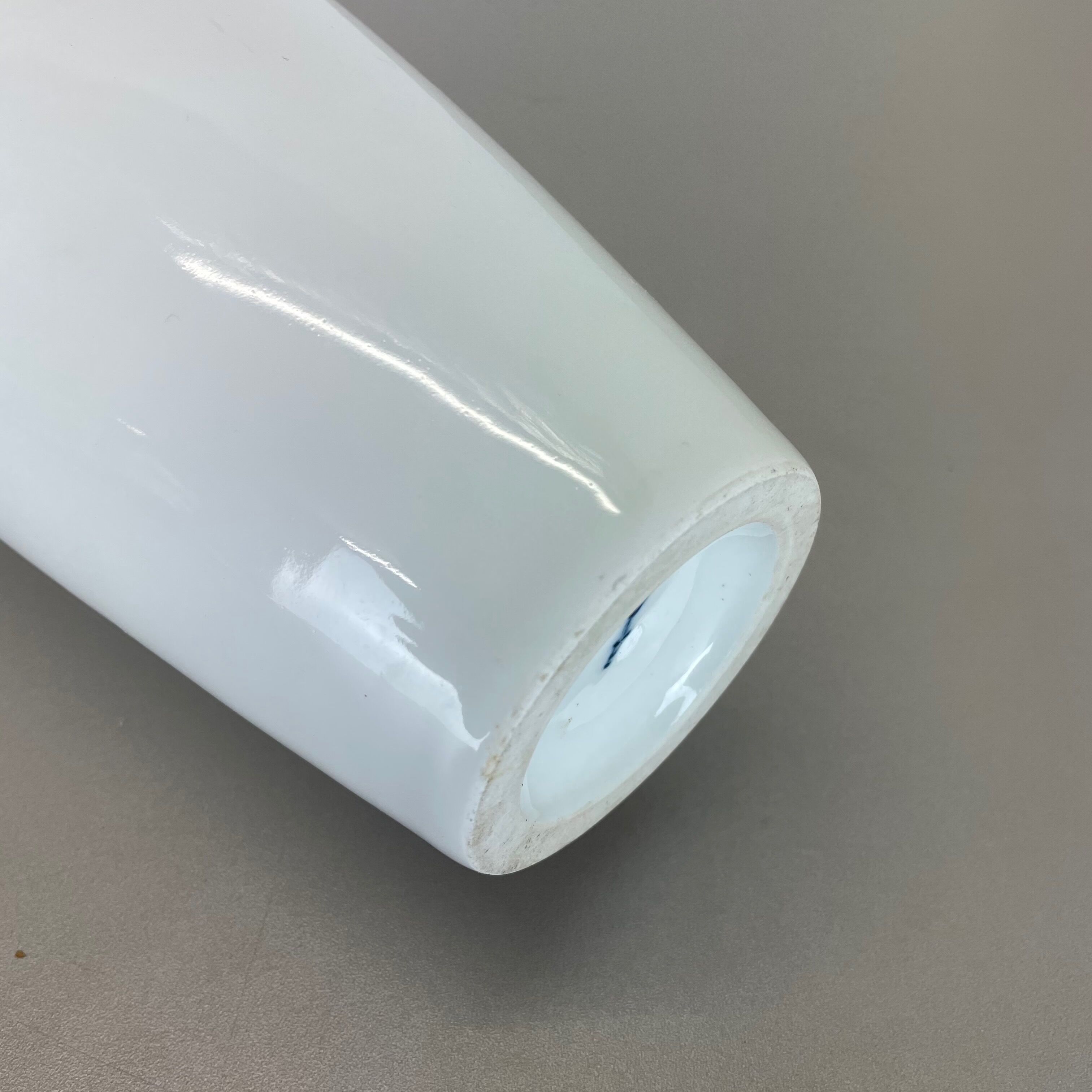 Op Art Vase Porcelain German Vase by KPM Berlin Ceramics Germany 1960