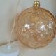 XL Amber Globe Suspension
