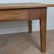 Table basse en noyer
