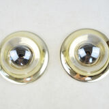 Pair of ceiling lamps