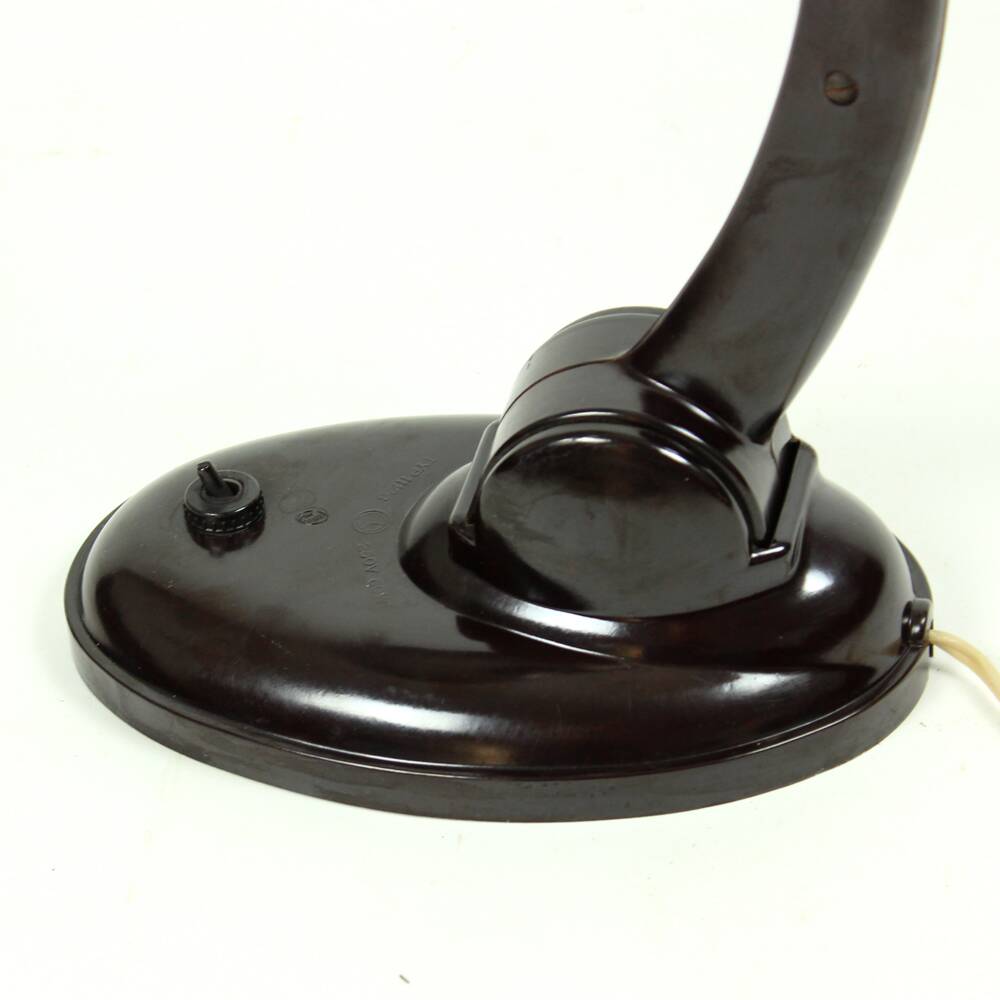Bakelite Table Lamp Model 11126 By Eric Kirkman Cole, 1930s