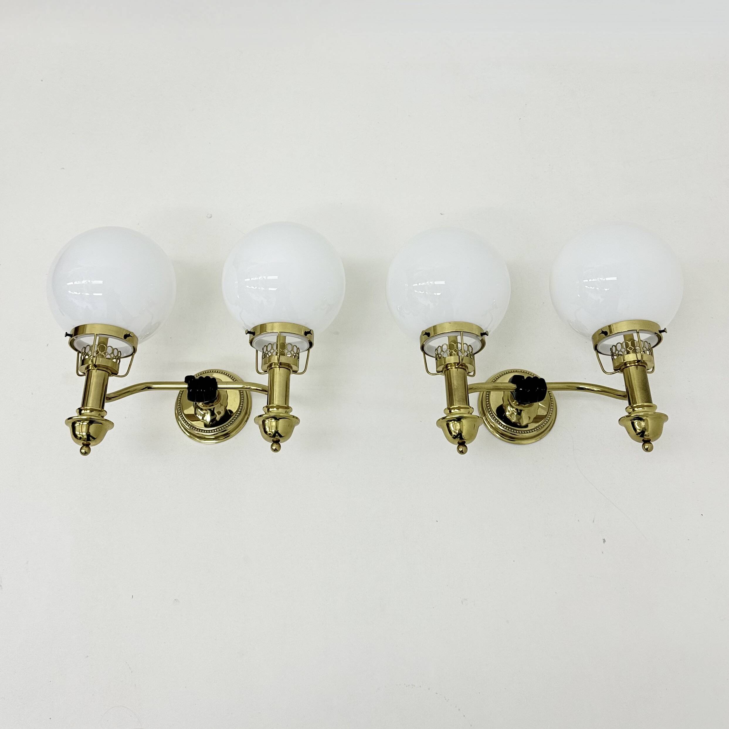 Brass Sconces by Vereinigte Werkstätten München 1970s