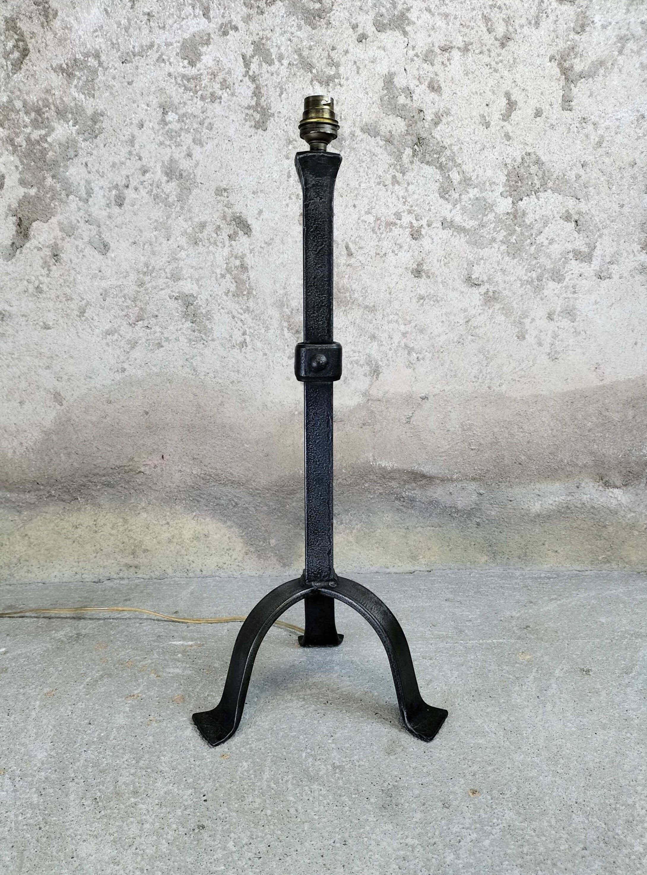 Large Jean-Pierre Ryckaert table lamp.