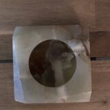 Cendrier en onyx veiné