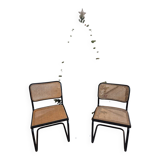 B32 Chair Marcel Breuer black beech (2 available)