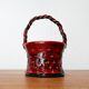 Italian ceramic vase Strawberries by Fratelli Fantullacci for Bitossi, 1960s
