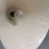 Hanging lamp from Danish Fog&Mørup 1950s, made of solid brass.