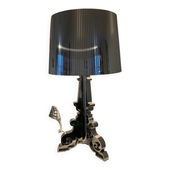 Lampe à poser bourgie chrome kartell
