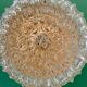 Vintage moulded glass wall or ceiling light globe
