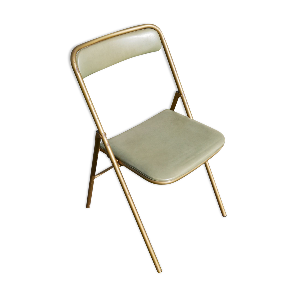 Chaise pliante vintage « Pli Chaise » par Soudex Vinyl | Selency