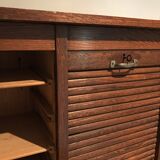 Double curtain Cabinet