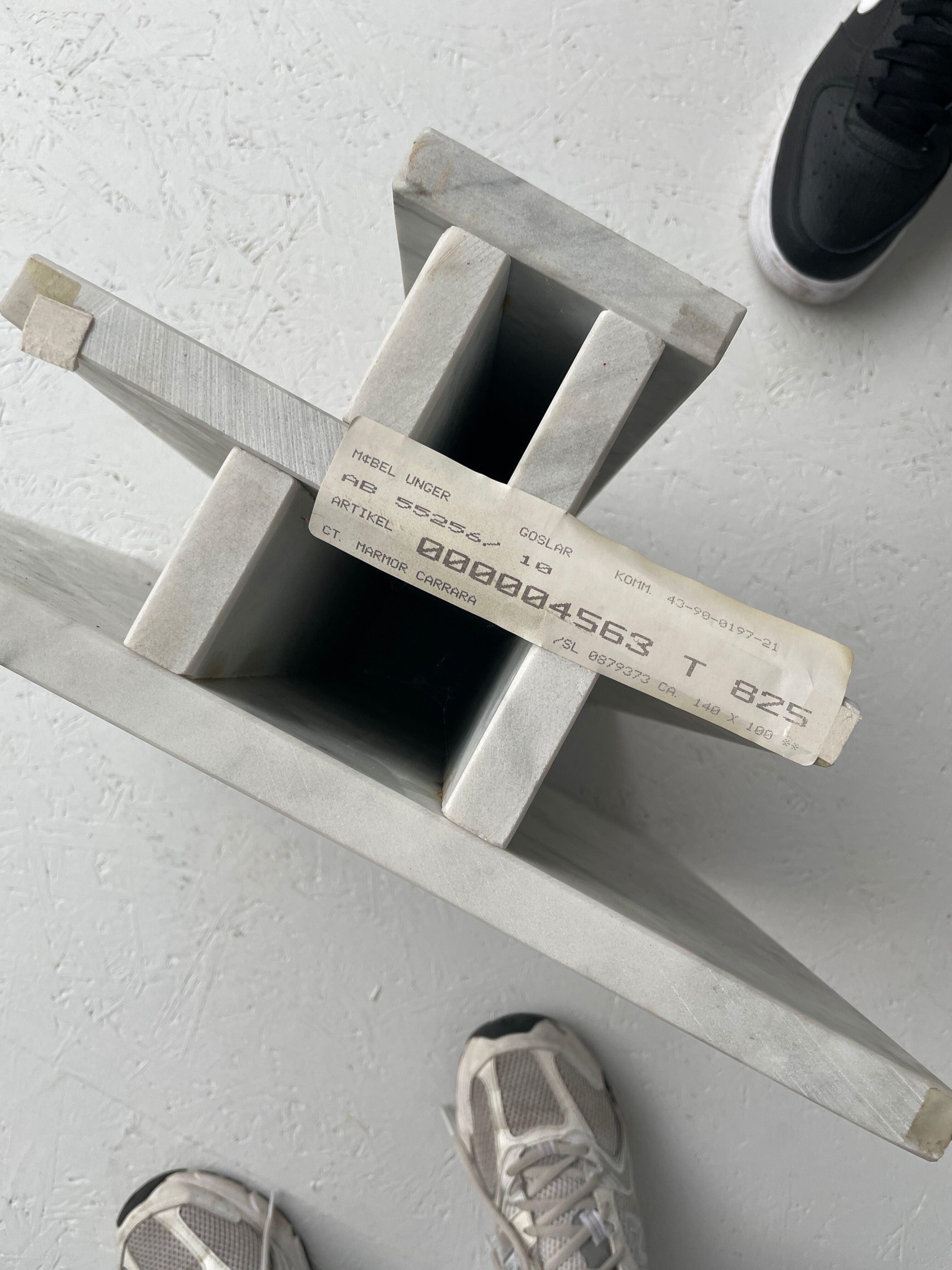 Vintage marble coffee table