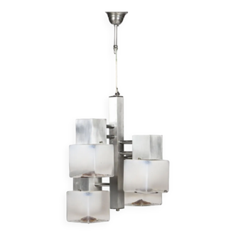 Cubic Chandelier from Sciolari circa 1960