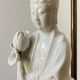 Fine ceramic lamp from the early 20th century