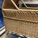 Rattan cradle