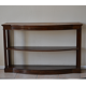 Console cintrée en placage de palissandre