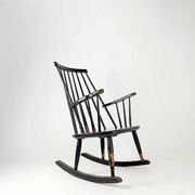 Mid-Century Scandinavian Rocking Chair - 1960s