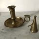 Brass bougeoir