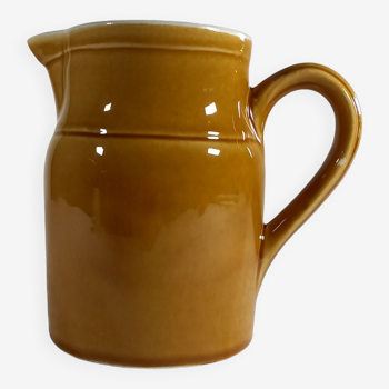 Moulded stoneware pitcher