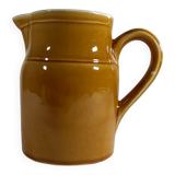 Moulded stoneware pitcher