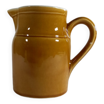Moulded stoneware pitcher