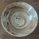 Ceramic salad bowl, glazed terracotta, mixed earth, 20th century