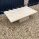 Table basse en travertin