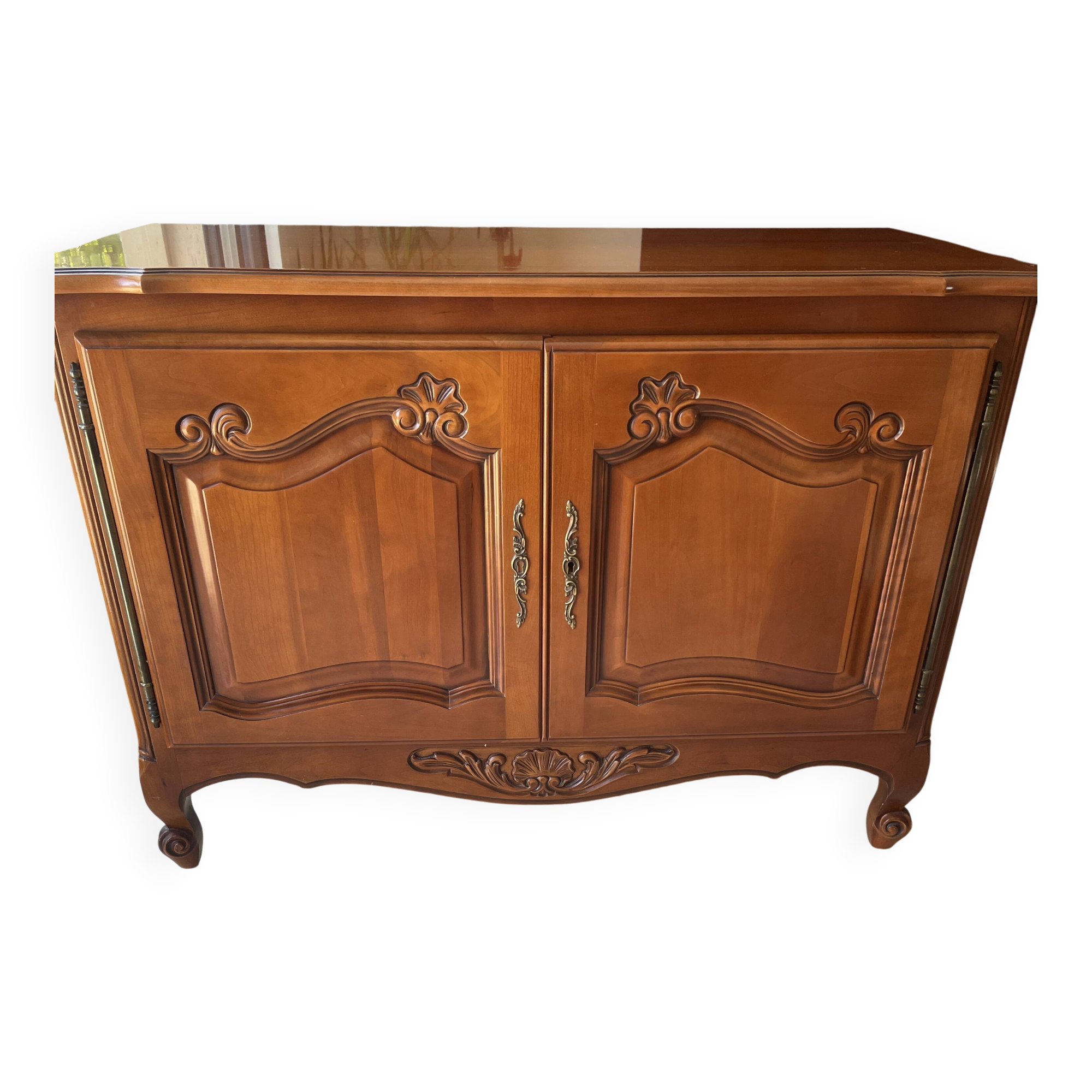 Cherry wood sideboard