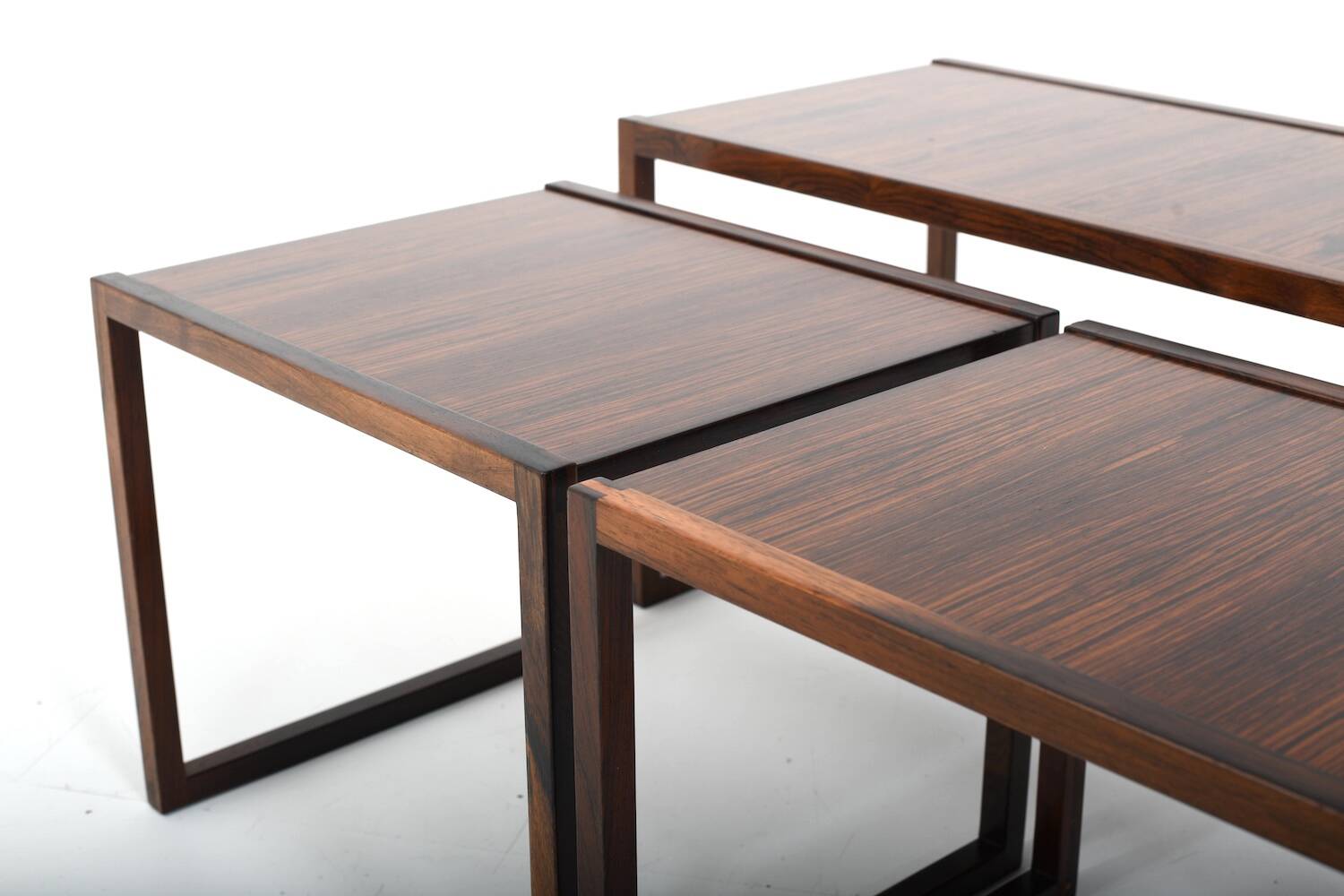 Nesting Tables by Kai Kristiansen for Aksel Kjersgaard 1960s