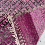 Purple Moroccan carpet - 197 x 445 cm