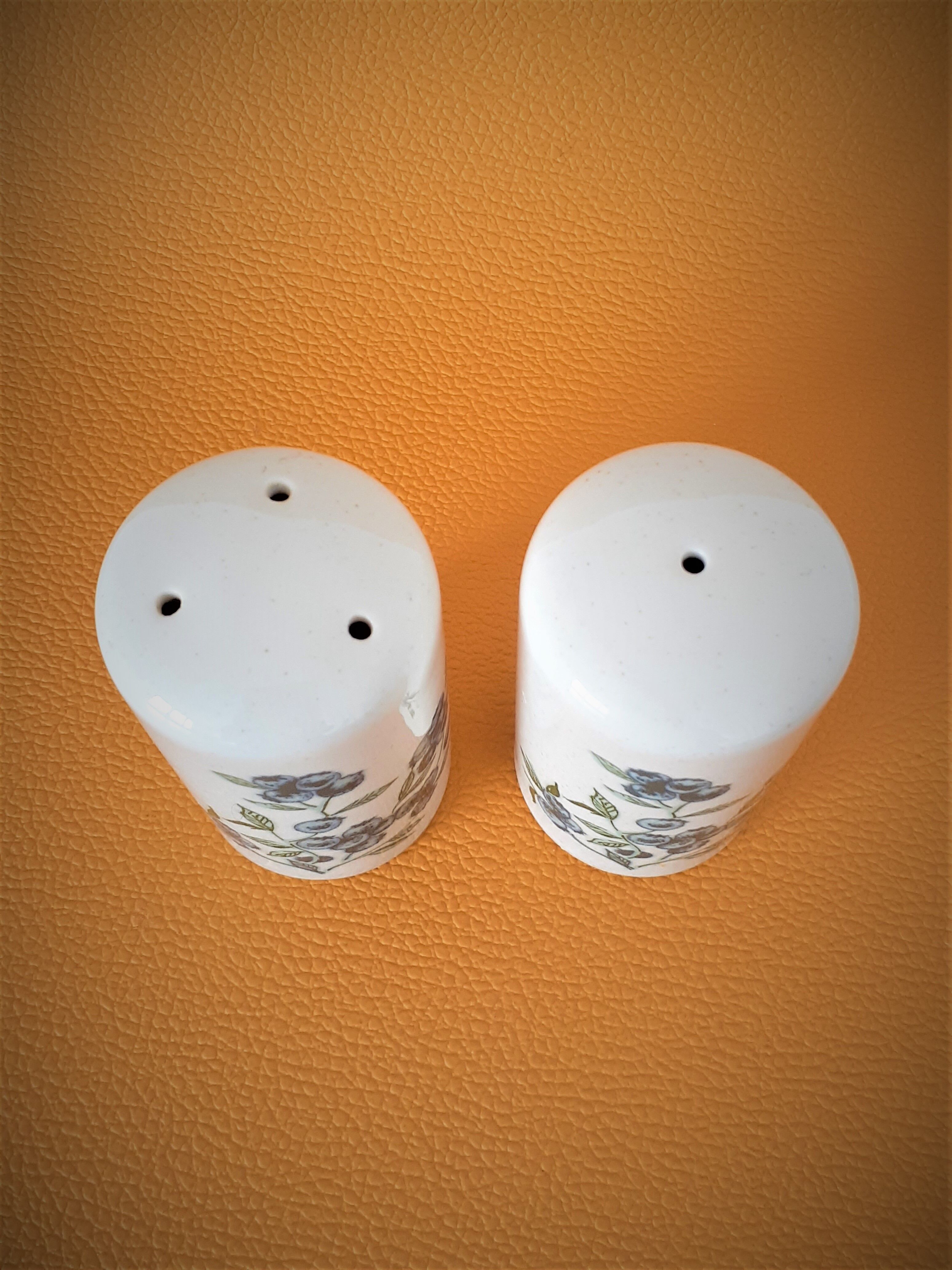 Porcelain salt and pepper shaker