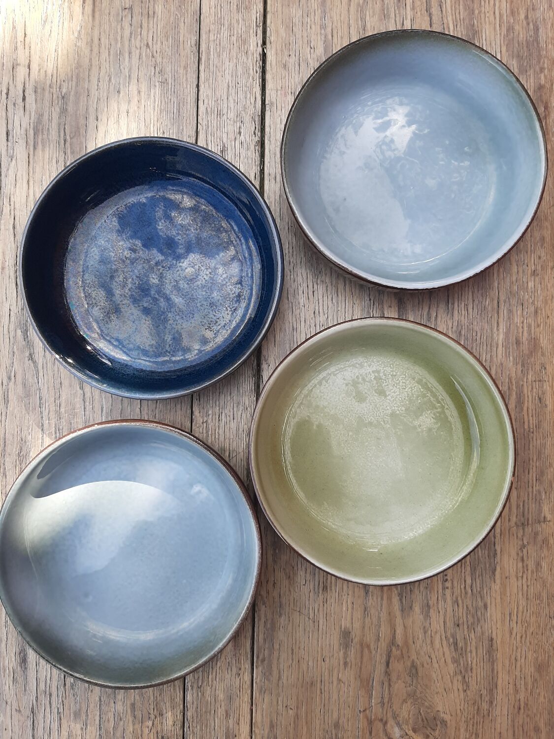 Rimmed plates Abbaye Ceramic