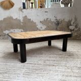 Capron “herbarium” oval coffee table