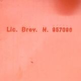 Dessert or space-age side table by Giovanni Pelis for Stile Neolt, 1960s.