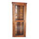 Cherry wood display cabinet with 6 adjustable glass shelves – Drimmer brand
