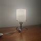 Vintage tripod lamp 60s/70s – Smoked Plexiglass, Brass & Frosted granite glass