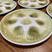 Lot de 6 assiettes à coquillages