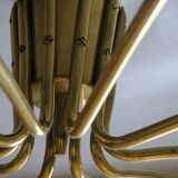 Emil Stejnar for Rupert Nikoll elliptical chandelier, Austria 1950s