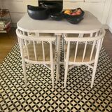 Table set and 4 chairs Thonet 1960