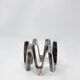 Silvered Metal CandleHolder by Jens Quistgaard, 1970s