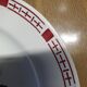 Lot of 7 flat plates in earthenware "Sarreguemines & Digoin", model SAVERNE.