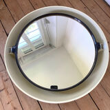 Round mirror Allibert model A41 Space Age 1970