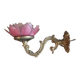 Wall lamp Lotus flower petal mother-of-pearl bronze base