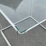 Pull out tables design Max Sauze, édited by Iscocèle