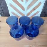 Verres Arcoroc bleu nuit