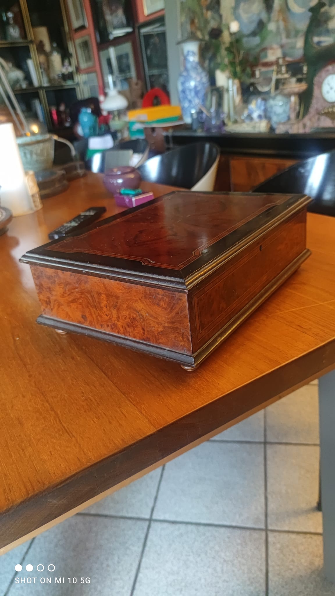 Napoleon III era box in Amaranth