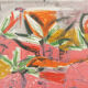 Garden, color lithograph