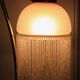 Lampe bronze verre perles